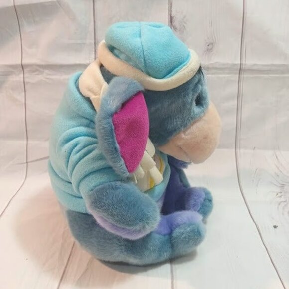 Disney 12" Eeyore Plush with Christmas Snowman Sweater - Picture 5 of 9
